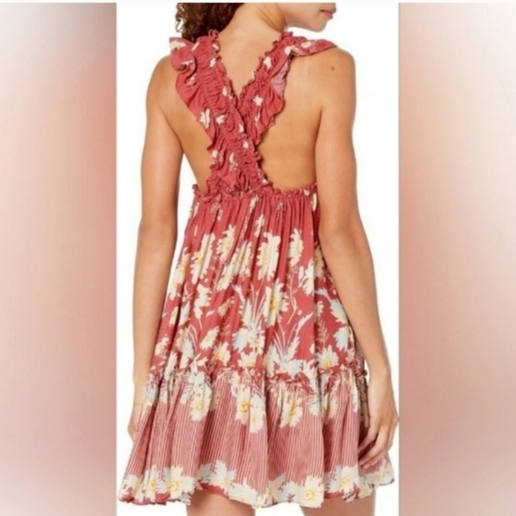 NWOT Free People Bali Wild Daisy Slip Dress $88 - Picture 2 of 7